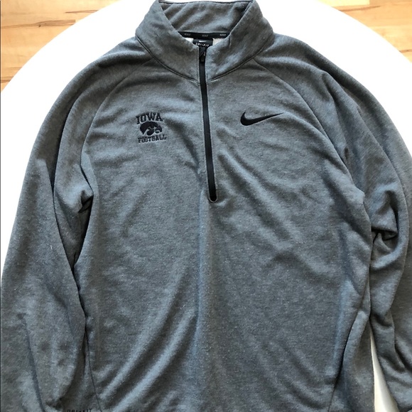 Nike Other - Iowa Hawkeyes Football Nike Half Zip